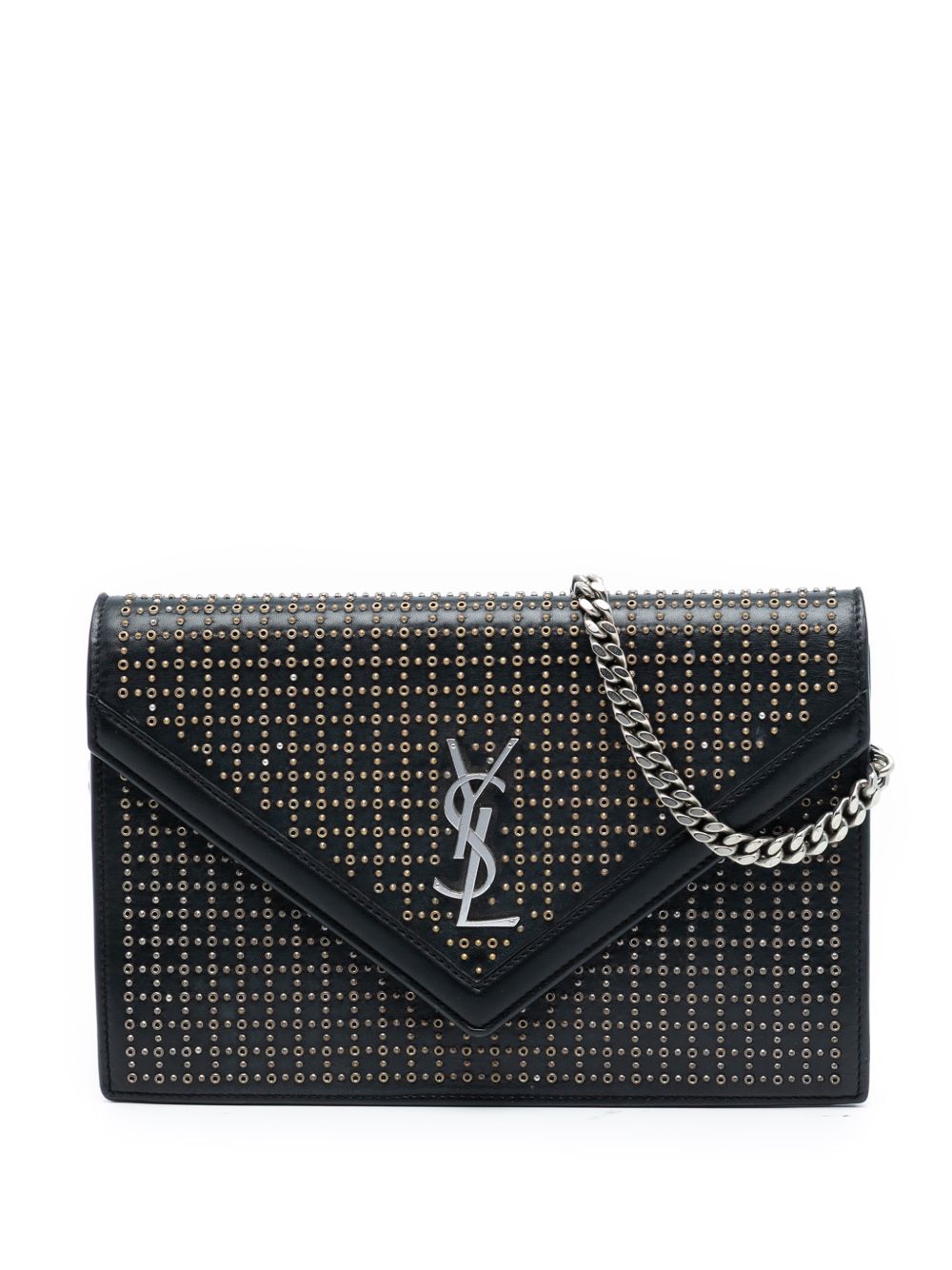 2018 Studded Leather Monogram Le Sept Chain Bag crossbody bag