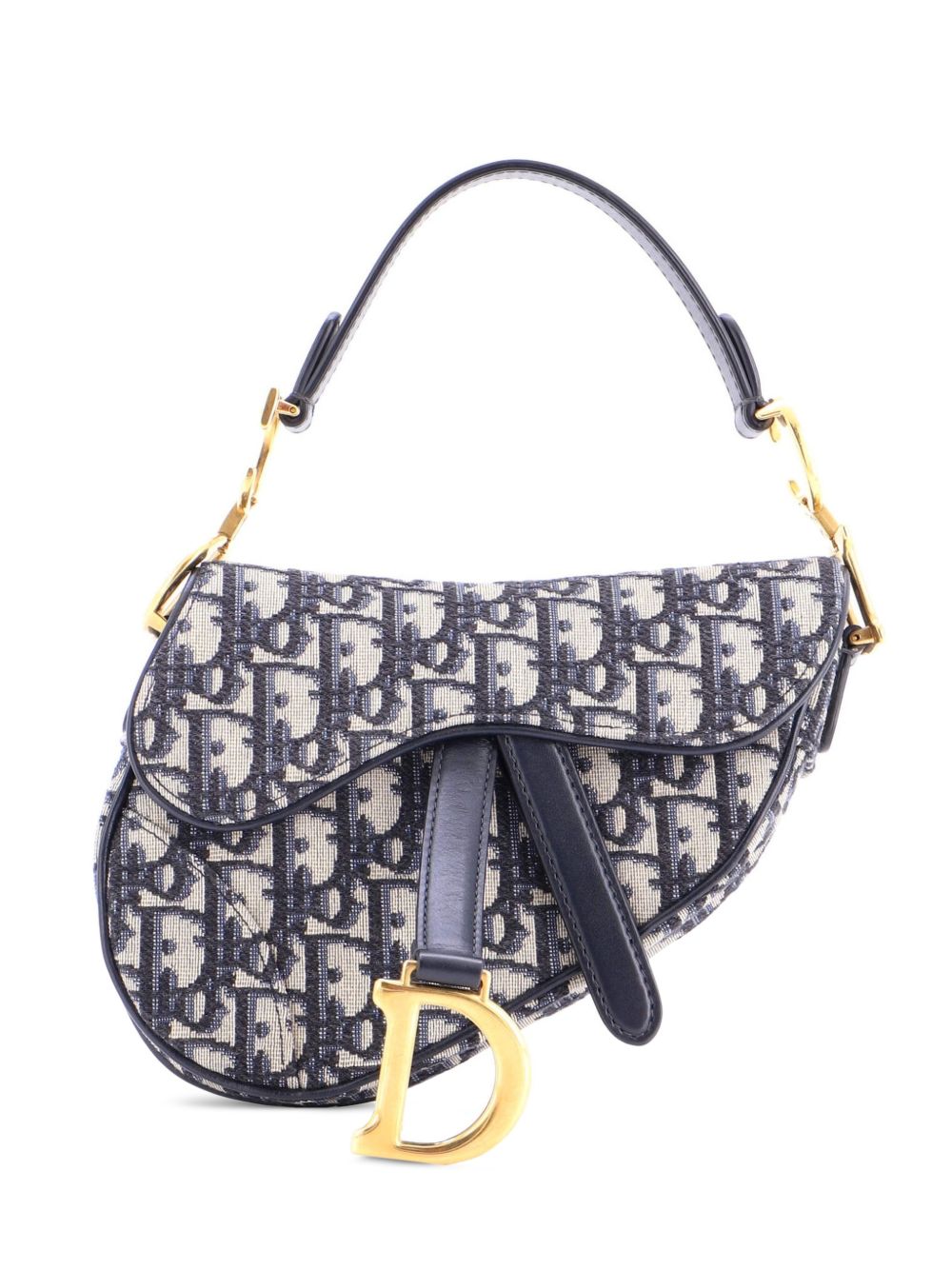 Dior Saddle Handbag Oblique Canvas Mini shoulder bag