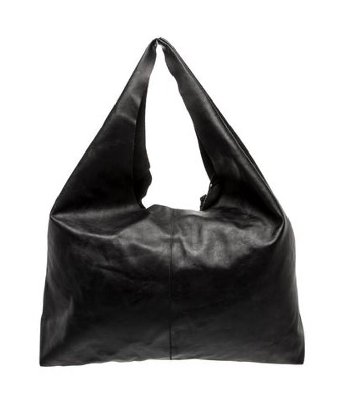 The Row Row Leather Hobo