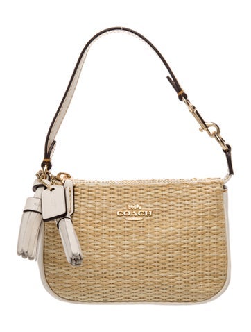 Raffia Clutch w/ Tags