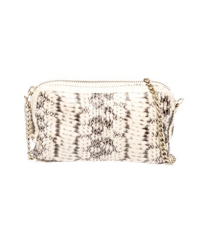Loeffler Randall Randall Snakeskin Clutch