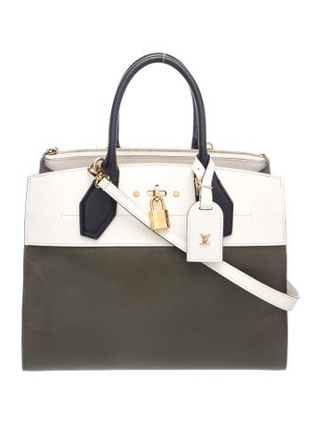 Louis Vuitton Leather City Steamer MM