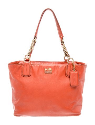 Coach Leather Top Handle Bag
