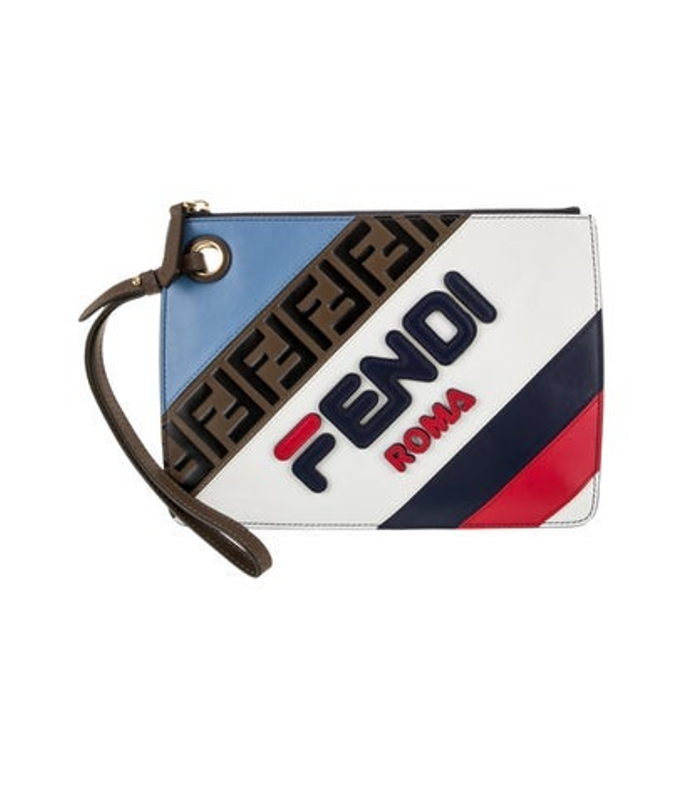 Fendi Zucca Ff Clutch