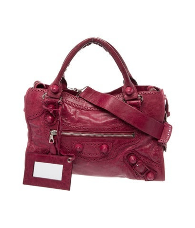 Balenciaga Leather Motocross City Giant