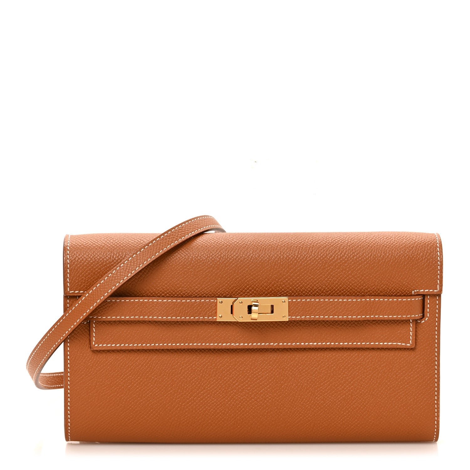 Hermes Epsom Kelly Wallet To Go Gold