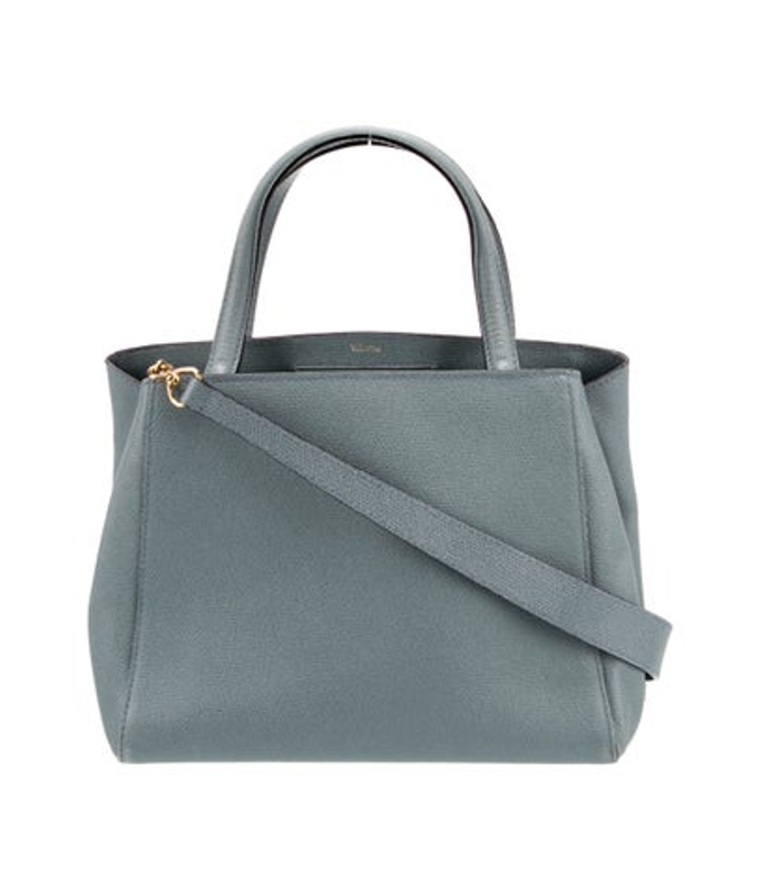 Valextra Calfskin Top Handle Bag