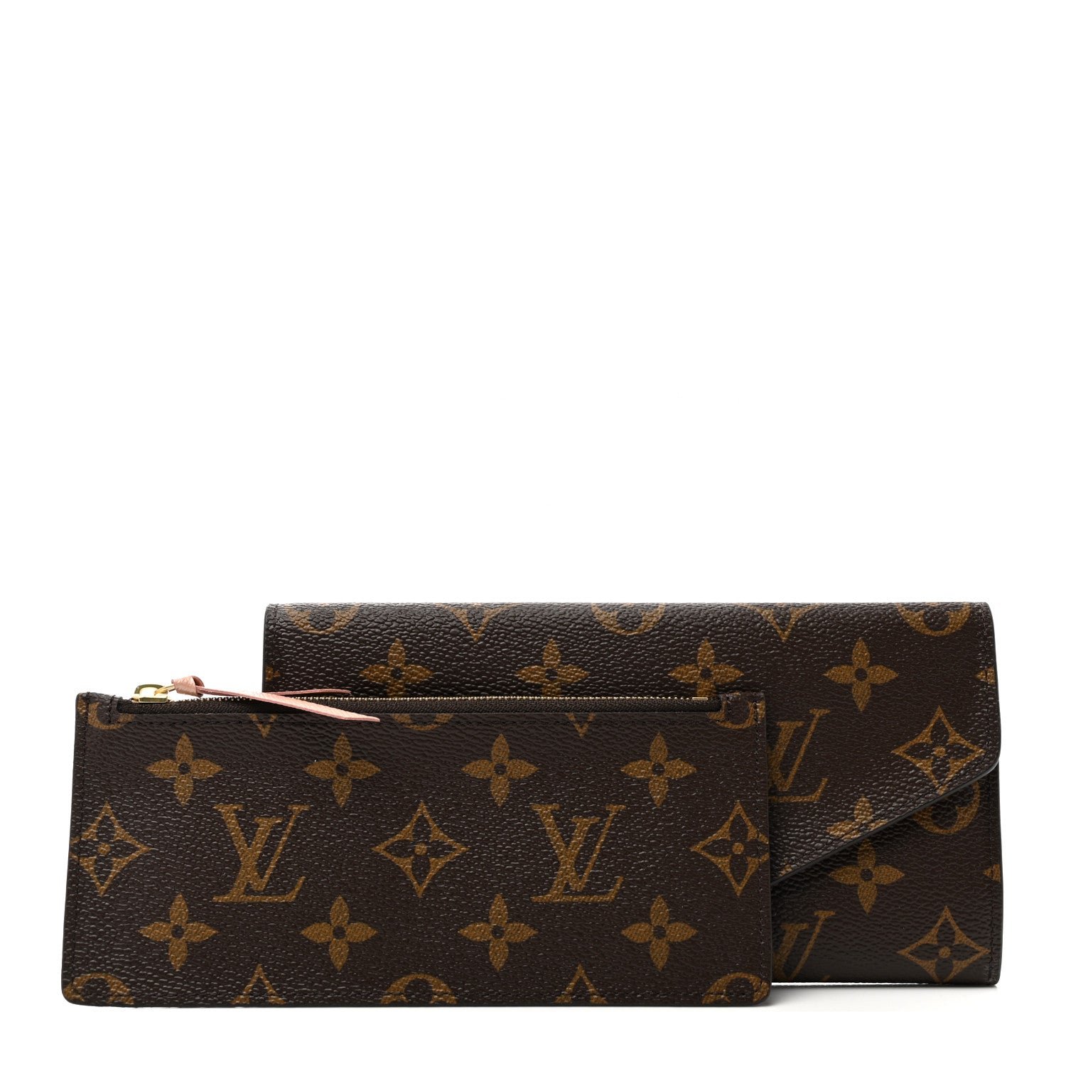 Louis Vuitton Monogram Josephine Wallet Rose Nacre