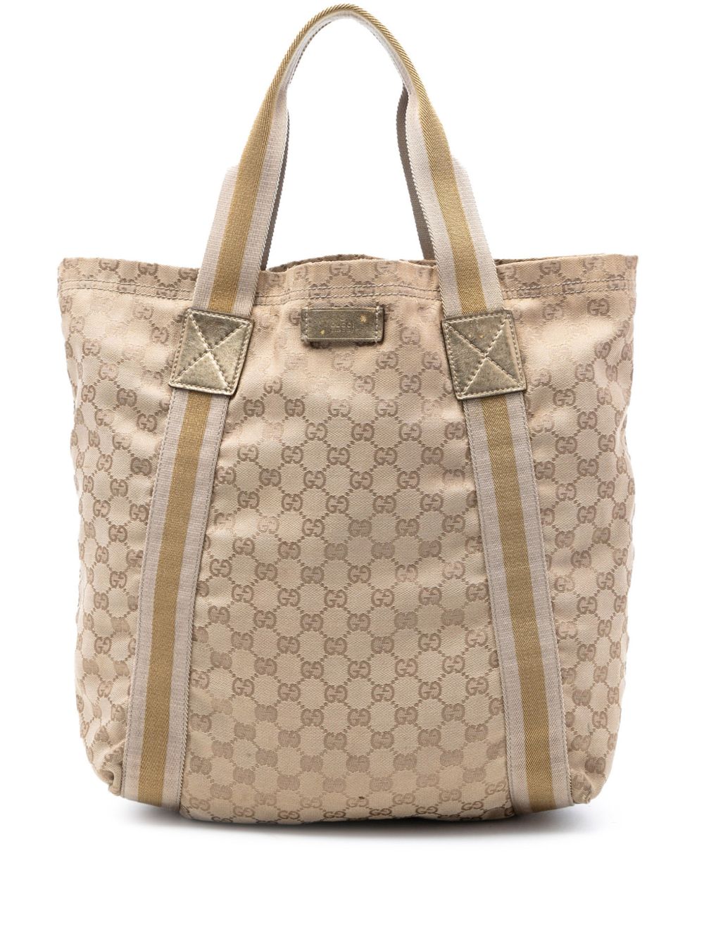 2016-2026 GG Canvas Web tote bag