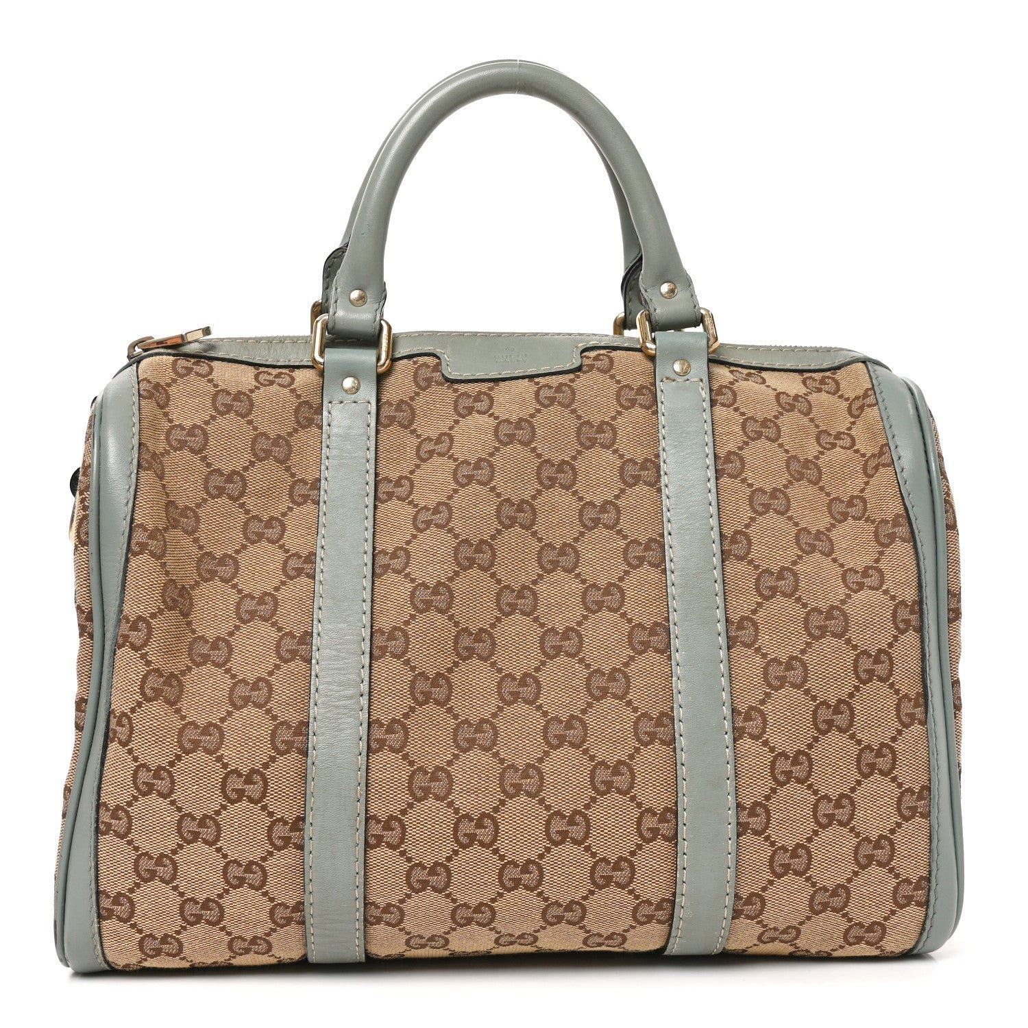 Gucci Monogram Medium Joy Boston Teal