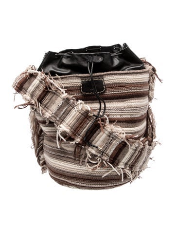 Cashmere Bucket Bag w/ Tags