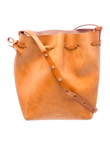 Mansur Gavriel Leather Bucket Bag