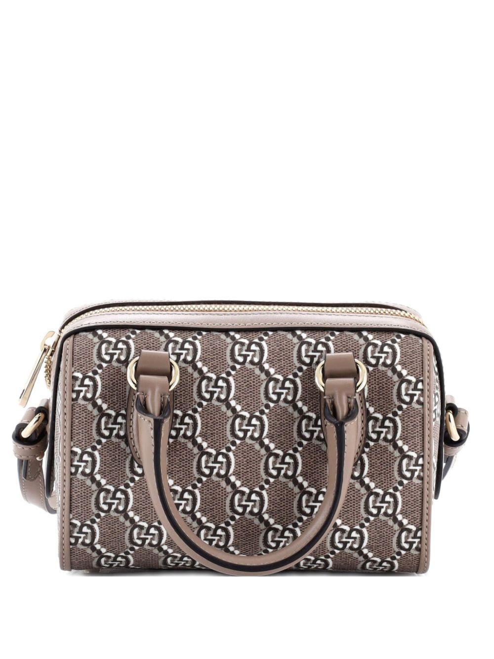 Top Handle GG Shadow Coated Canvas Mini shoulder bag