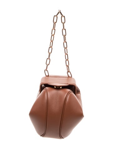 Leather Top Handle Bag