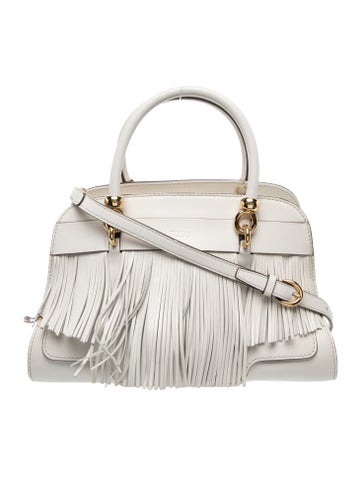 Leather Top Handle Bag