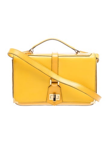 Leather Top Handle Bag