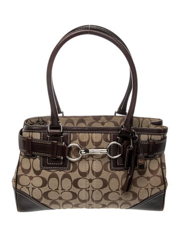 Canvas Top Handle Bag