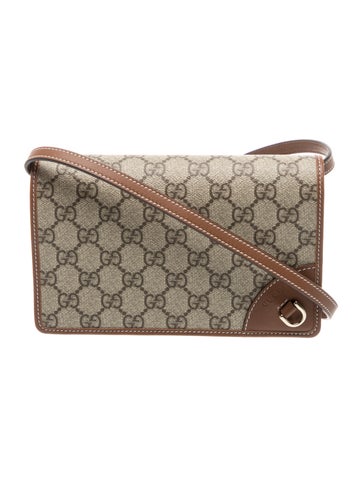GG Supreme Emblem Wallet On Chain Mini