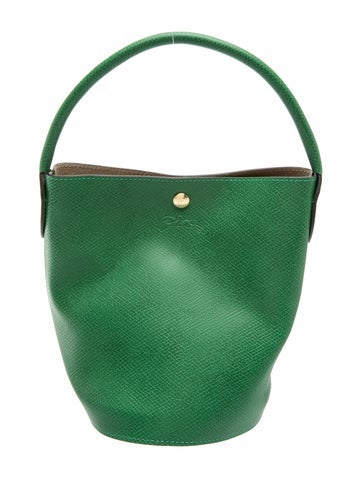 Leather Bucket Bag Medium