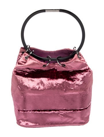 Velvet Bucket Bag