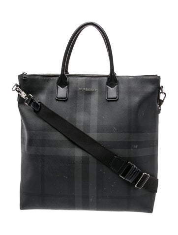 Smoked Check Top Handle Bag