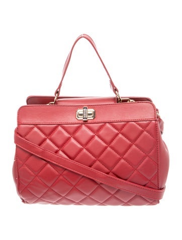 Leather Top Handle Bag