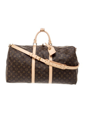LV Monogram Keepall Bandouliere 55