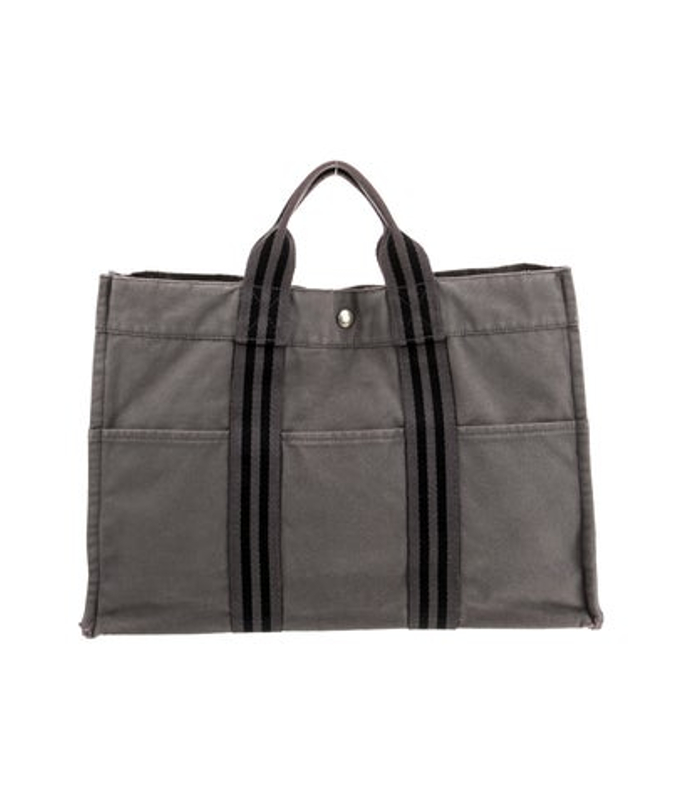 Hermes Toile Fourre Tout Mm