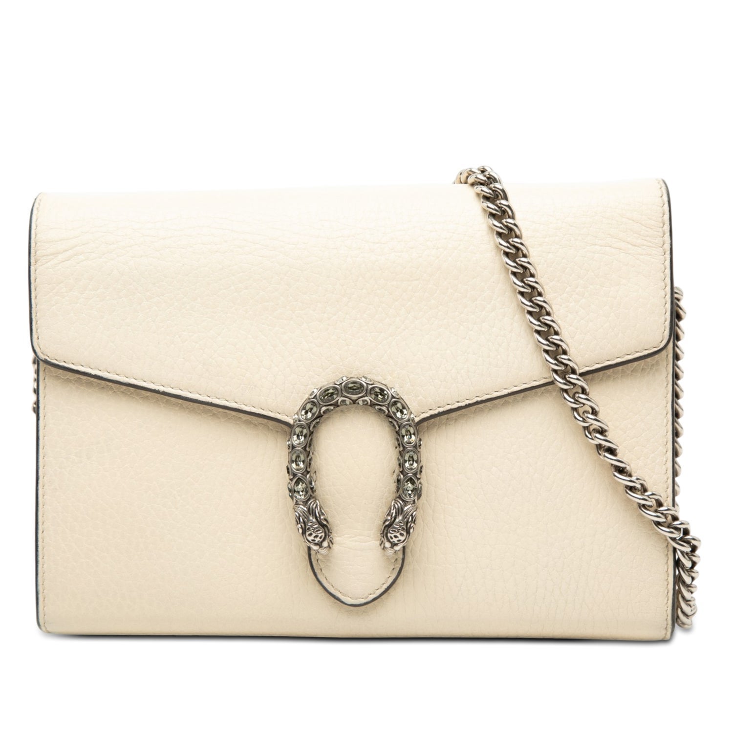 Calf Leather Calfskin Dionysus Wallet on Chain