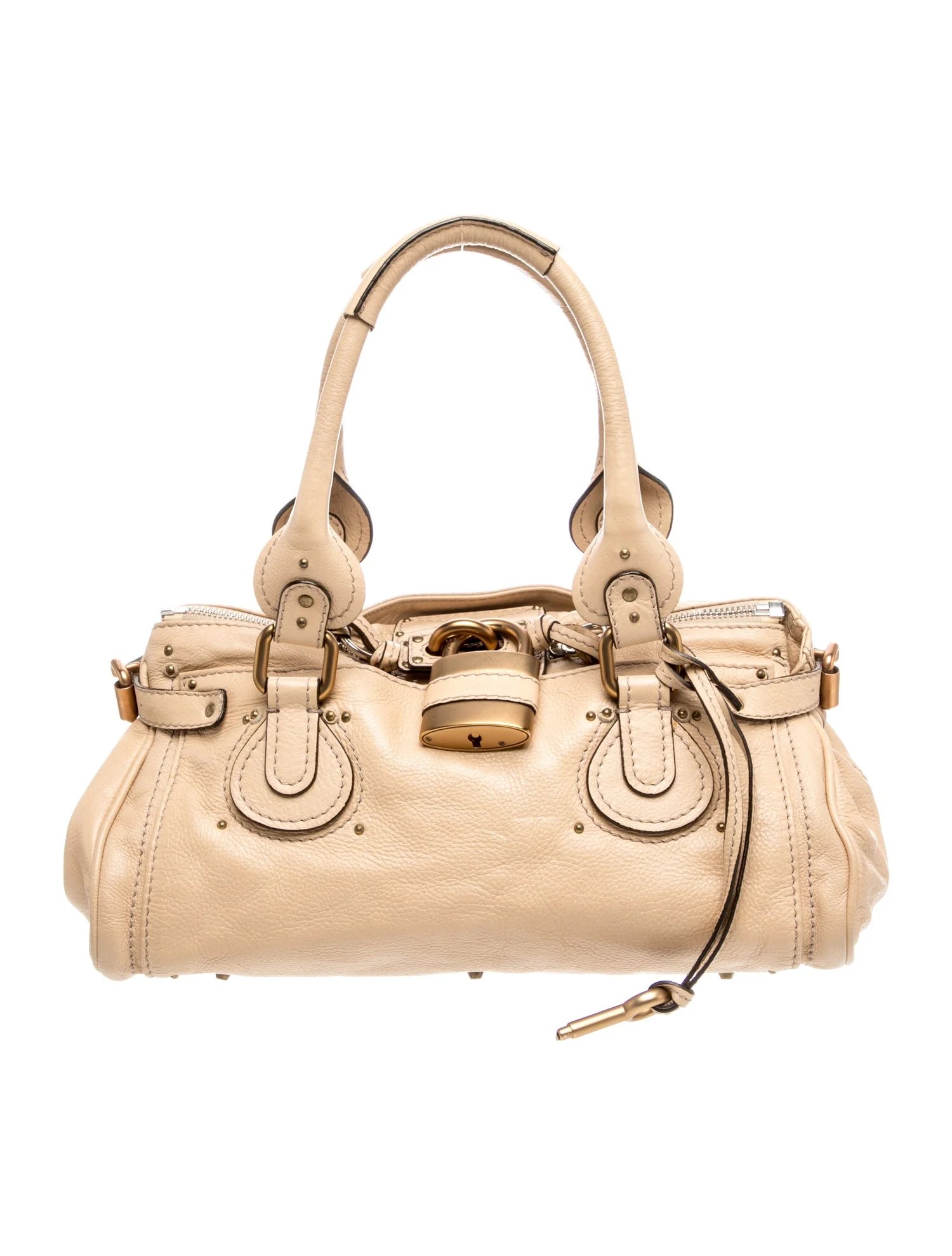 Leather Top Handle Bag