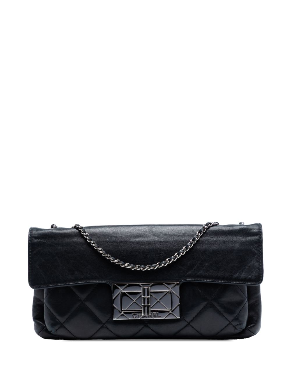 2004-2005 Quilted Lambskin Giant Mademoiselle Turnlock shoulder bag