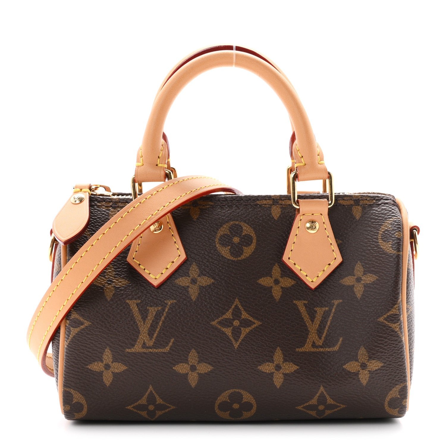 Louis Vuitton Monogram Nano Speedy Bandouliere