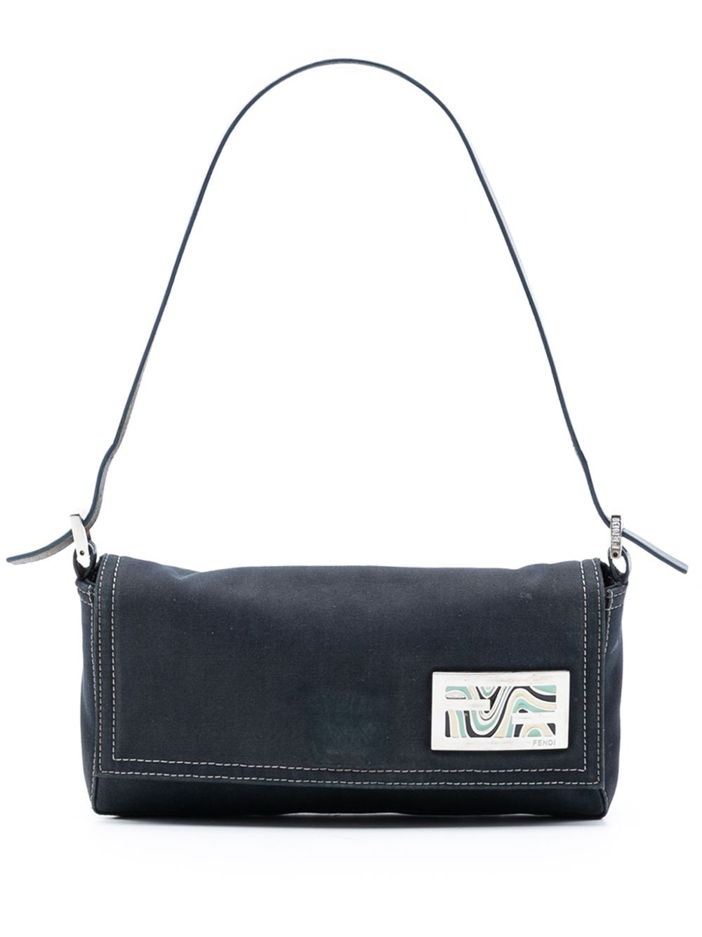 2000-2010 Canvas FF Marble Baguette shoulder bag