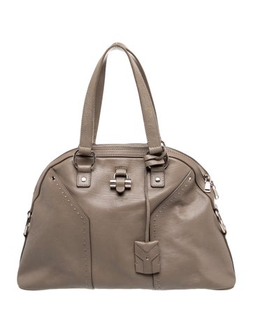 Leather Saint Laurent Muse Large