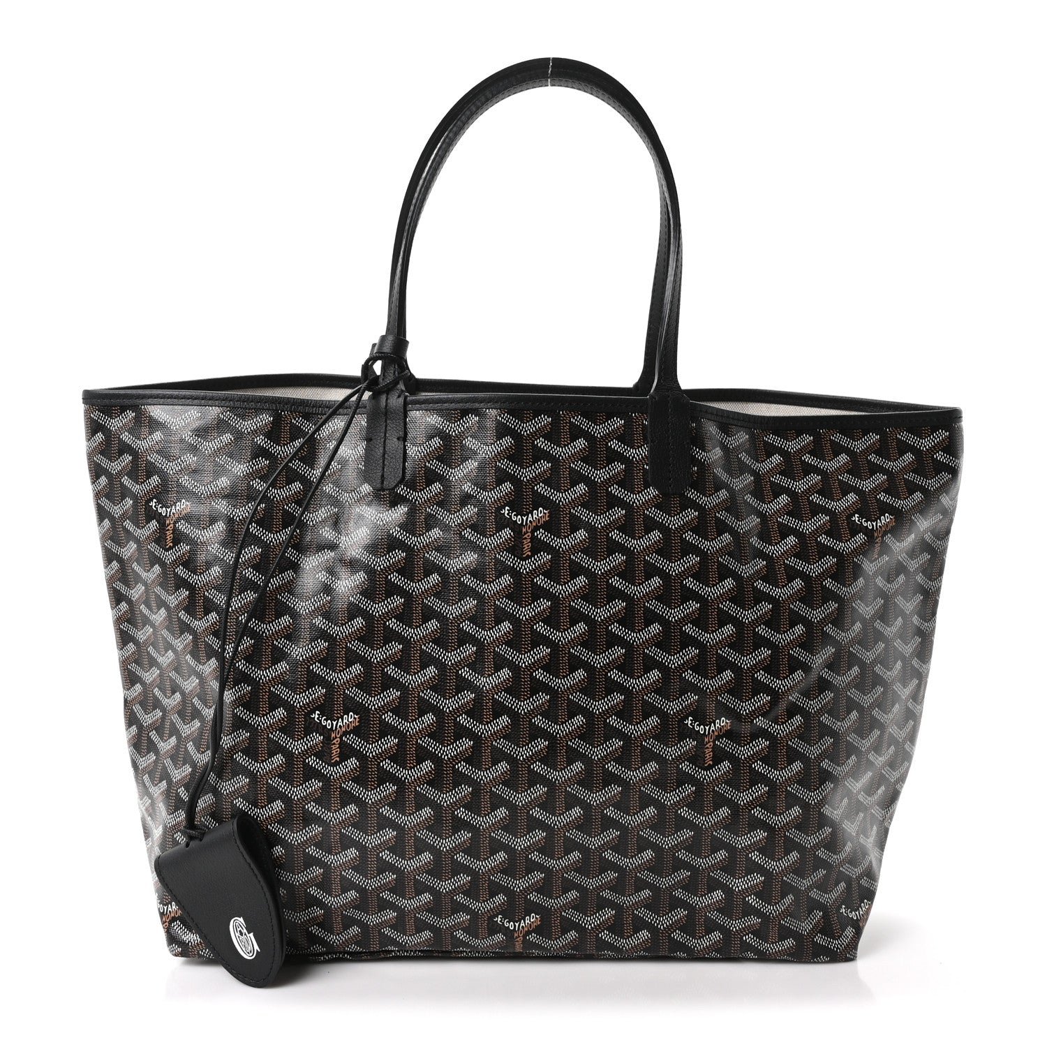 Goyard Goyardine Saint Louis PM Black