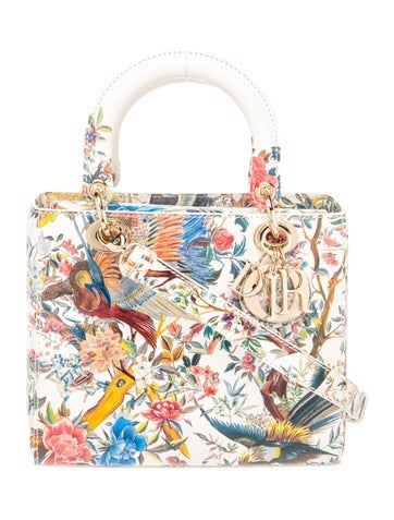 Leather Lady Dior Medium