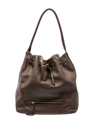 Leather Bucket Bag