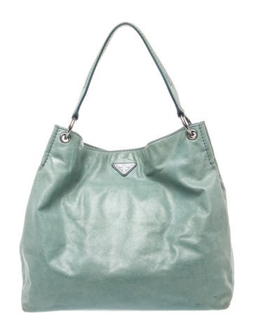 Enameled Metal Triangle Shoulder Bag