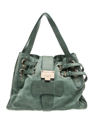 Leather Shoulder Bag Large
