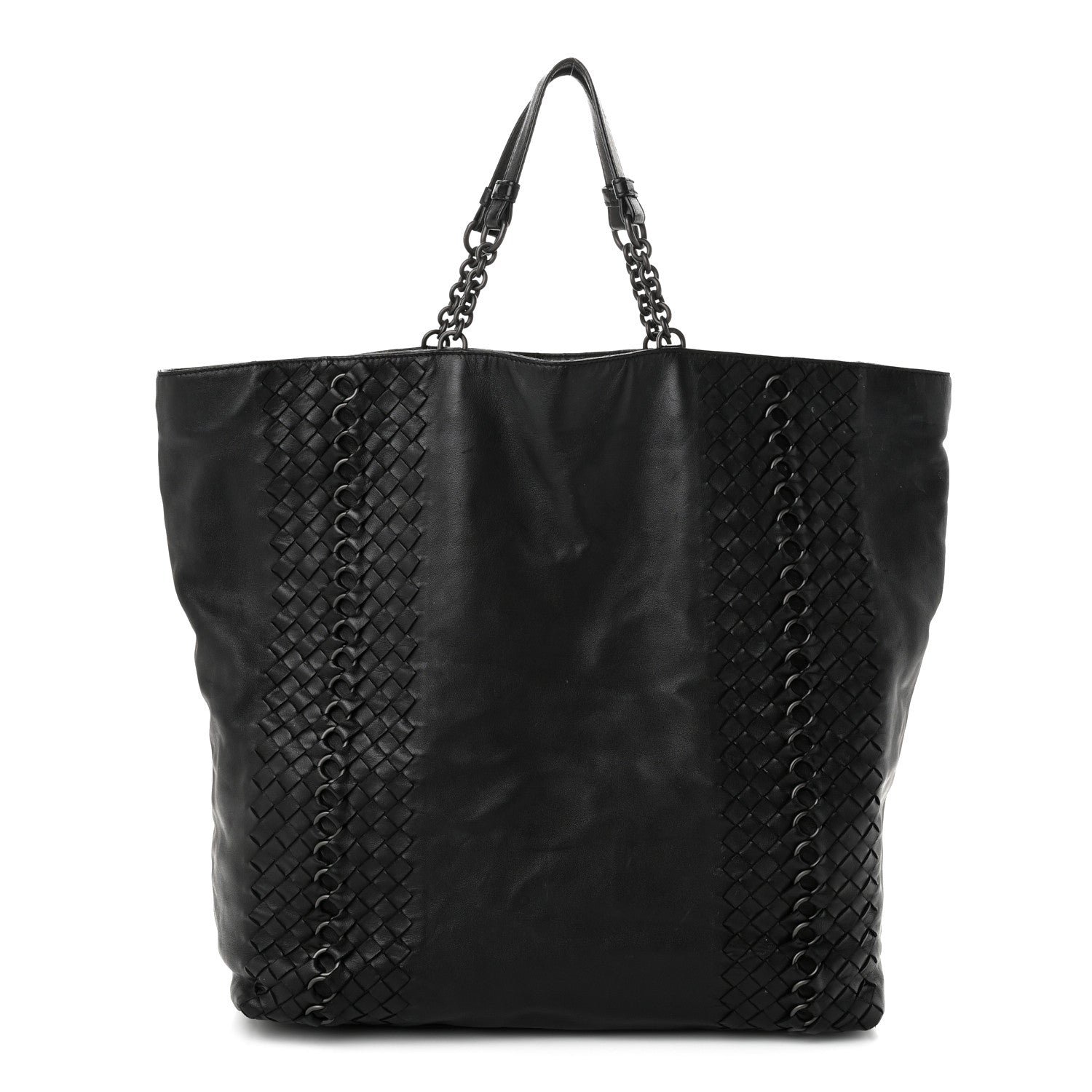 Bottega Veneta Nappa Intrecciato Tote Black