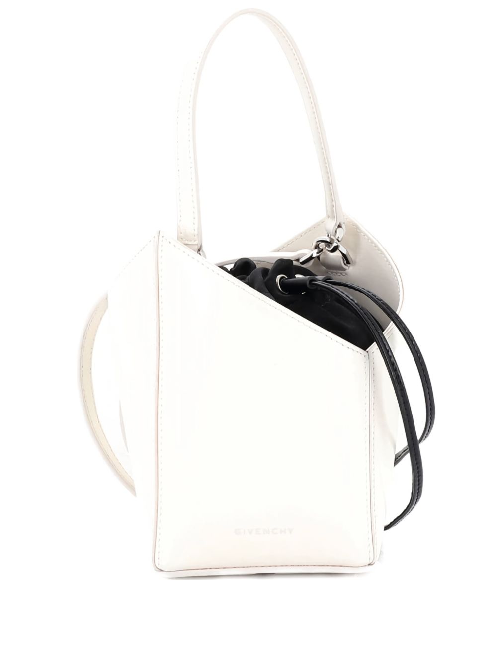 Givenchy Cut Out Leather Mini bucket bag