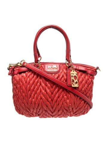 Leather Top Handle Bag