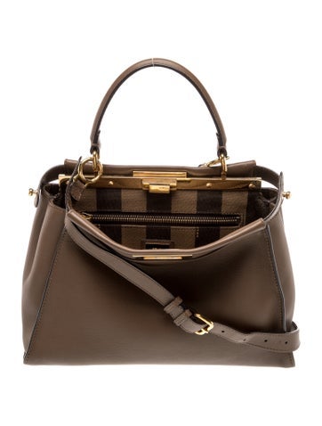 Leather Peekaboo Medium