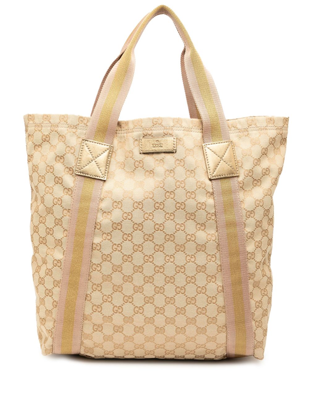 2000-2015 GG Canvas Web tote bag