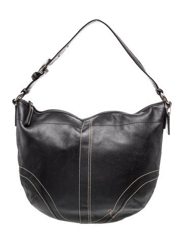 Leather Top Handle Bag