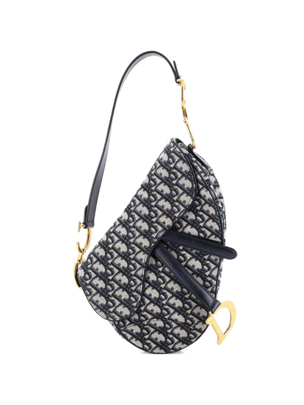 Saddle Handbag Oblique Canvas Medium shoulder bag