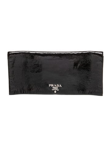 Naplak Leather Clutch