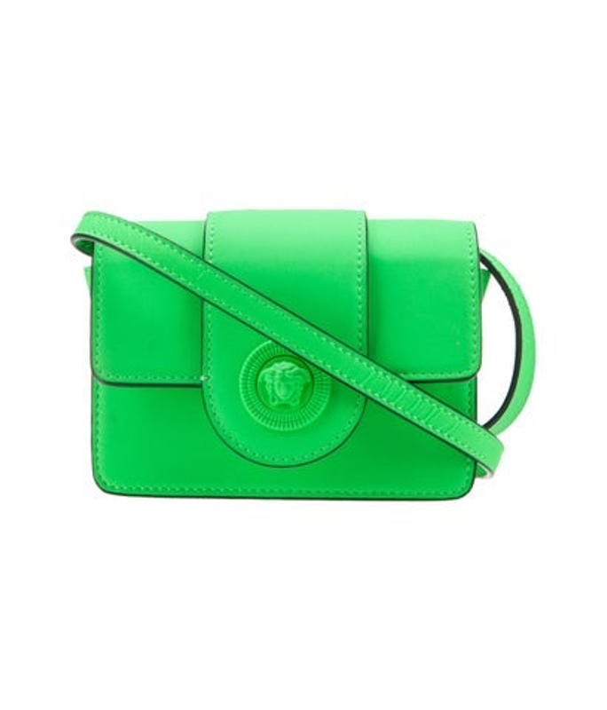 Versace Leather Crossbody Bag