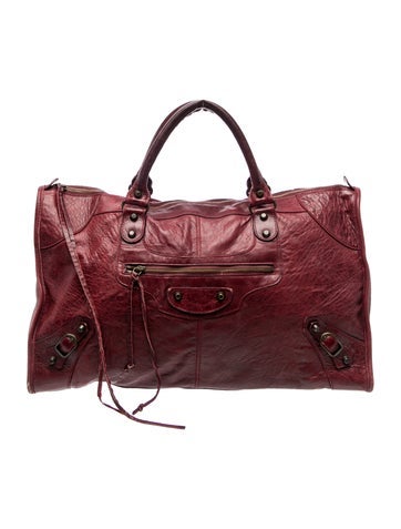 City Leather Work Bag