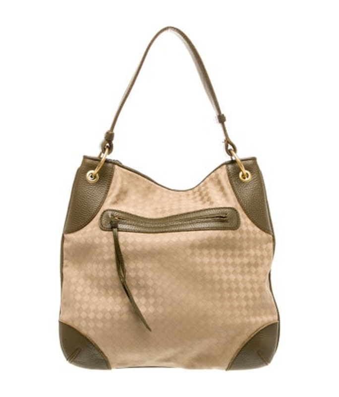 Bottega Veneta Veneta Canvas Shoulder Bag